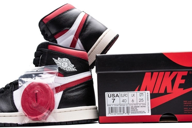 Retro High Jordan Red 555088-061 Gym Black  1 1101